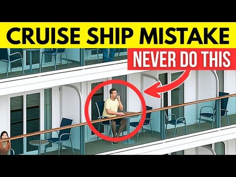17 Dangerous Cruise Ship Mistakes You Need To AVOID